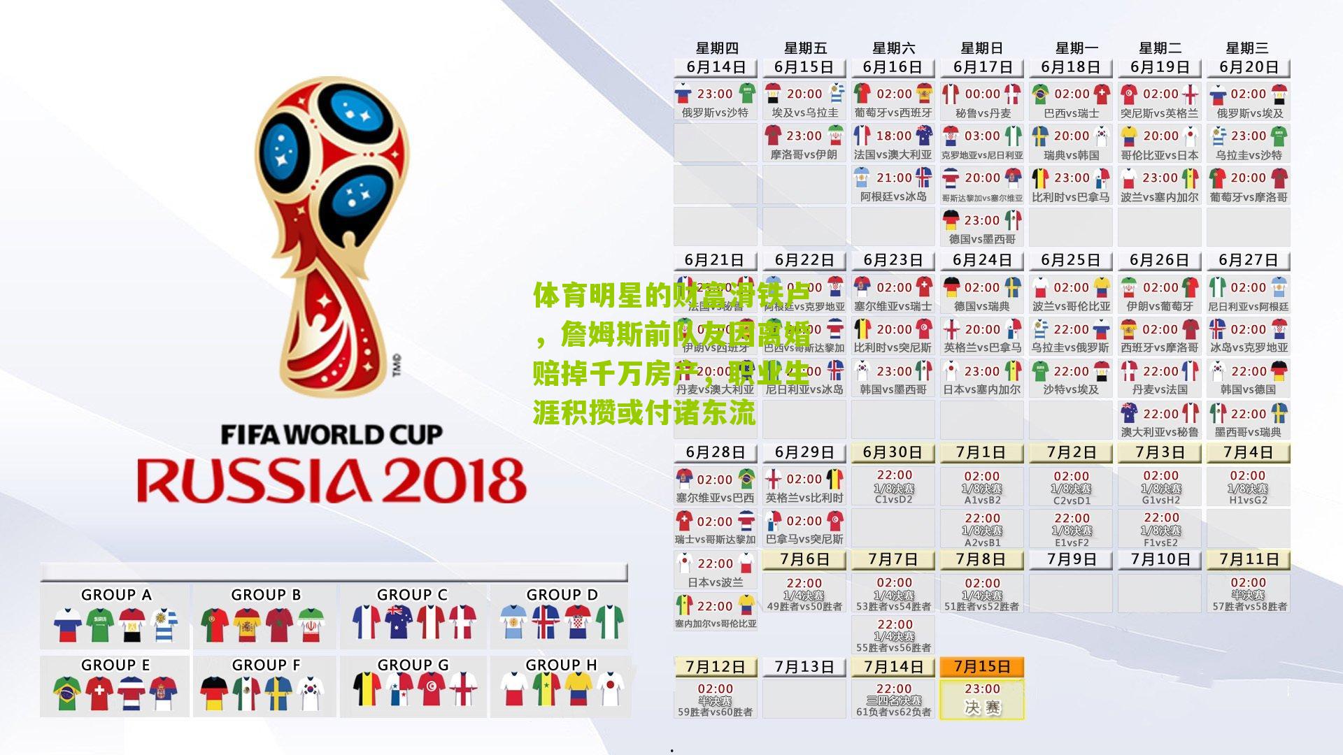 体育明星的财富滑铁卢,詹姆斯前队友因离婚赔掉千万房产,职业生涯积攒或付诸东流